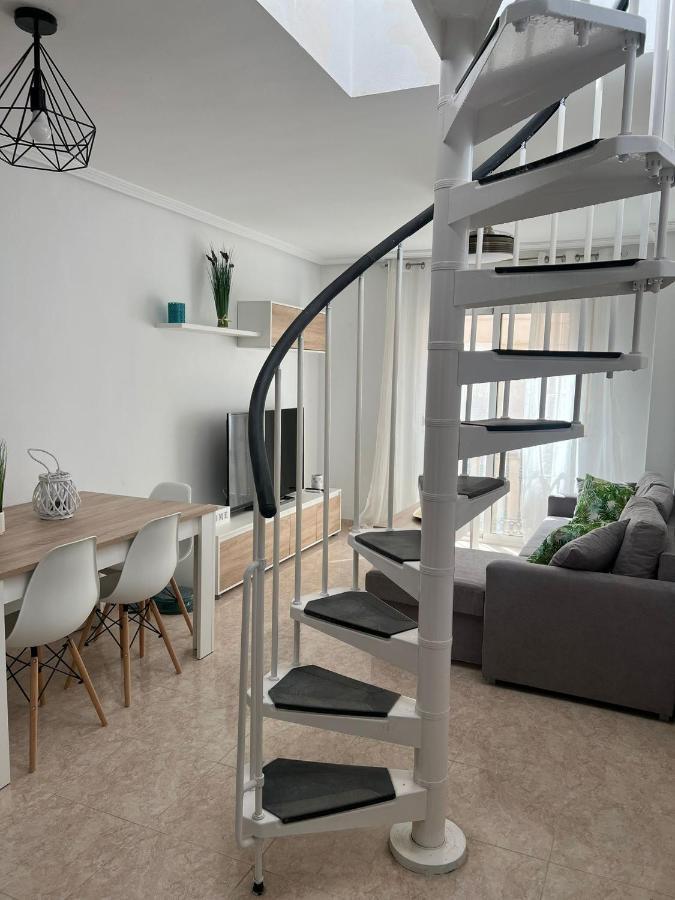 Apartamento Atico Duplex Con Vista Mar Y Terraza Privada A 200M De La Playa Hasta 6 Personas Garrucha Exterior foto