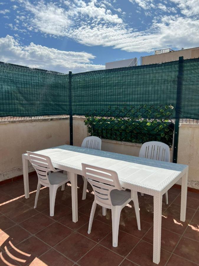 Apartamento Atico Duplex Con Vista Mar Y Terraza Privada A 200M De La Playa Hasta 6 Personas Garrucha Exterior foto